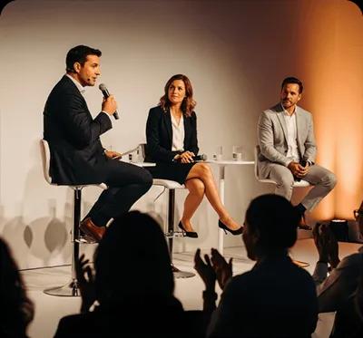 Snipin AI conference features
