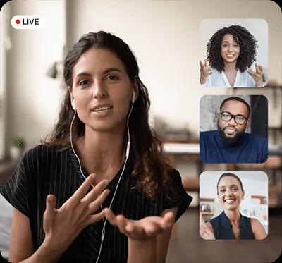 Snipin AI for Virtual webinar event