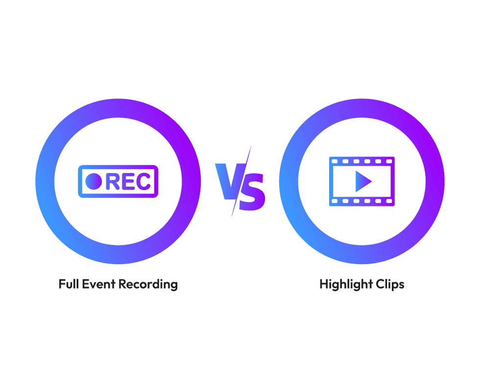 Full Event Recording vs Highlight Clips — What Performs Better?
