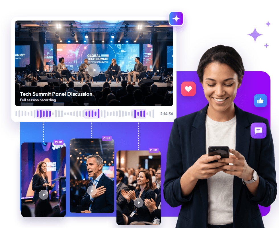 Why Event Video Content Goes to Waste and How AI Can Repurpose It
